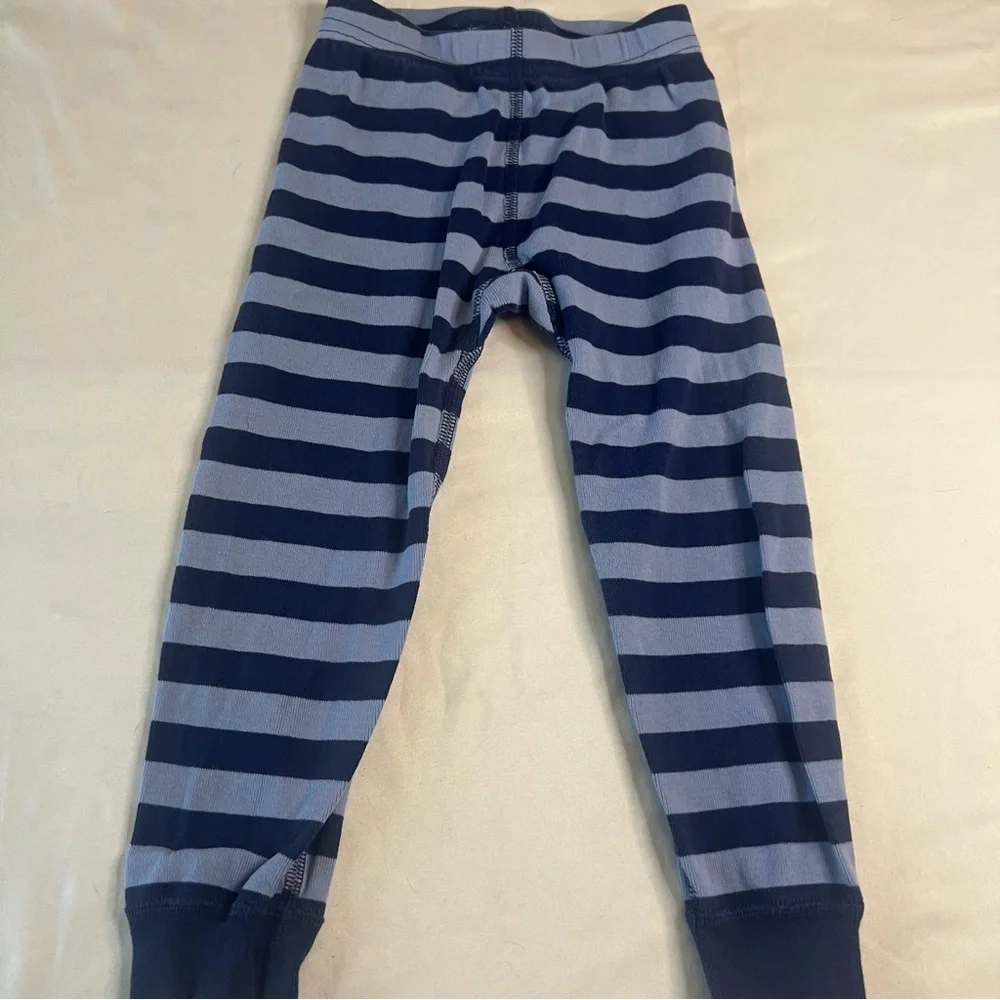 Hanna Andersson Blue Striped PJ Pants Size 3T